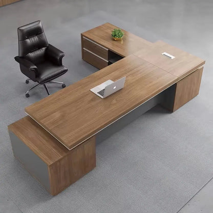 Hewson · Modern L-Shaped Executive Desk