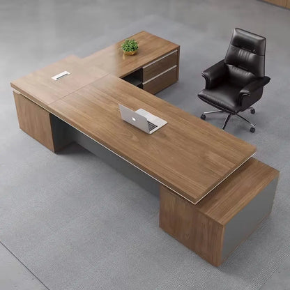 Hewson · Modern L-Shaped Executive Desk