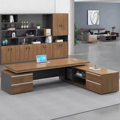 Hewson · Modern L-Shaped Executive Desk