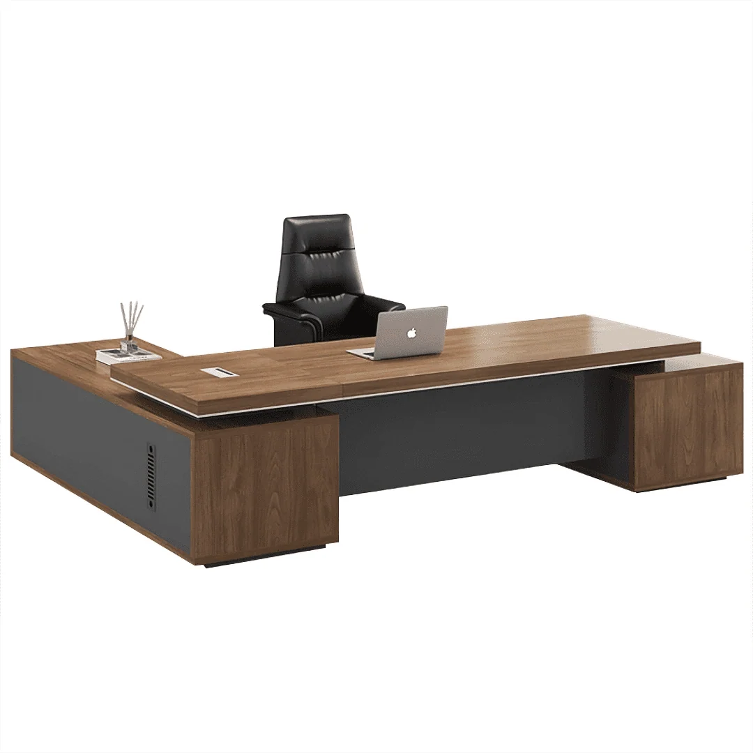 Hewson · Modern L-Shaped Executive Desk
