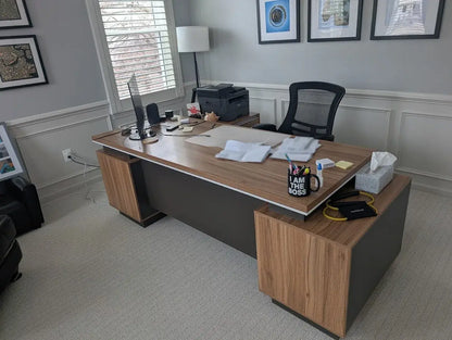 Hewson · Modern L-Shaped Executive Desk
