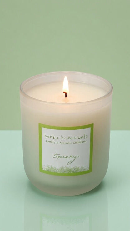 coconut plant-based wax candle