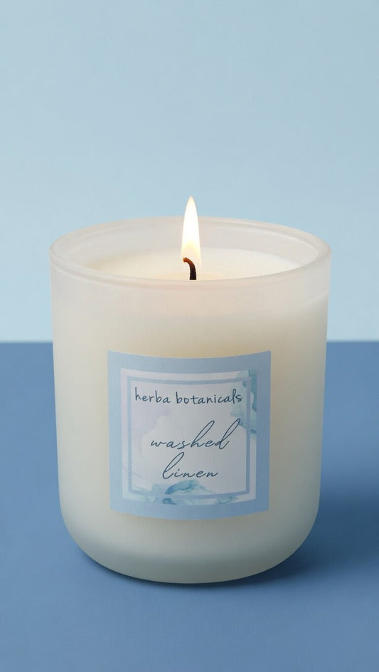 coconut plant-based wax candle