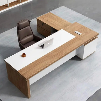 Lynx · Modern L-Shaped Executive Desk