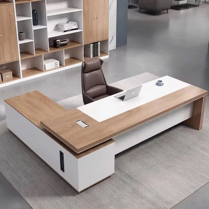 Lynx · Modern L-Shaped Executive Desk