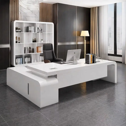 Halcyon · L-Shaped Executive Desk