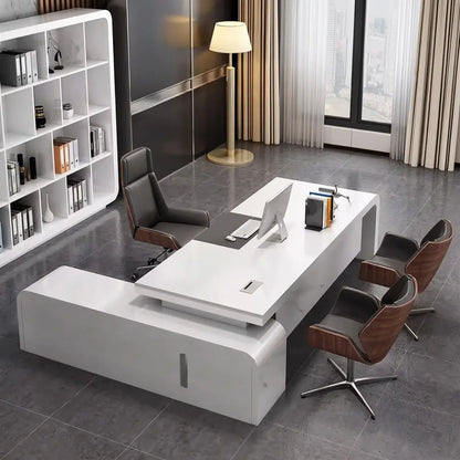 Halcyon · L-Shaped Executive Desk