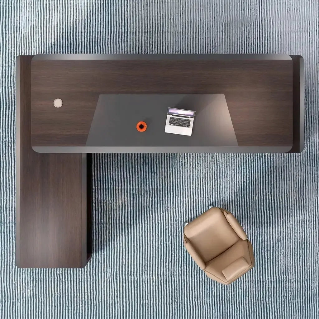 Wilcroft · Modern L-Shaped Executive Desk