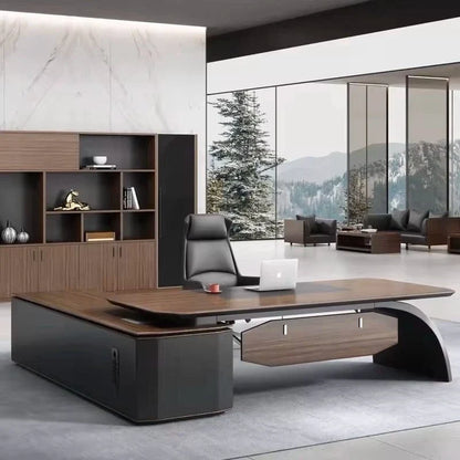 Ventura · Modern L-Shaped Executive Desk