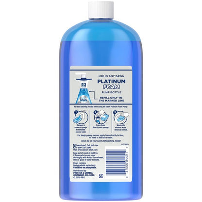 Dawn Platinum Dishwashing Foam, Fresh Rapids Scent