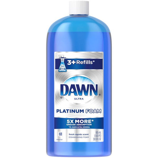 Dawn Platinum Dishwashing Foam, Fresh Rapids Scent