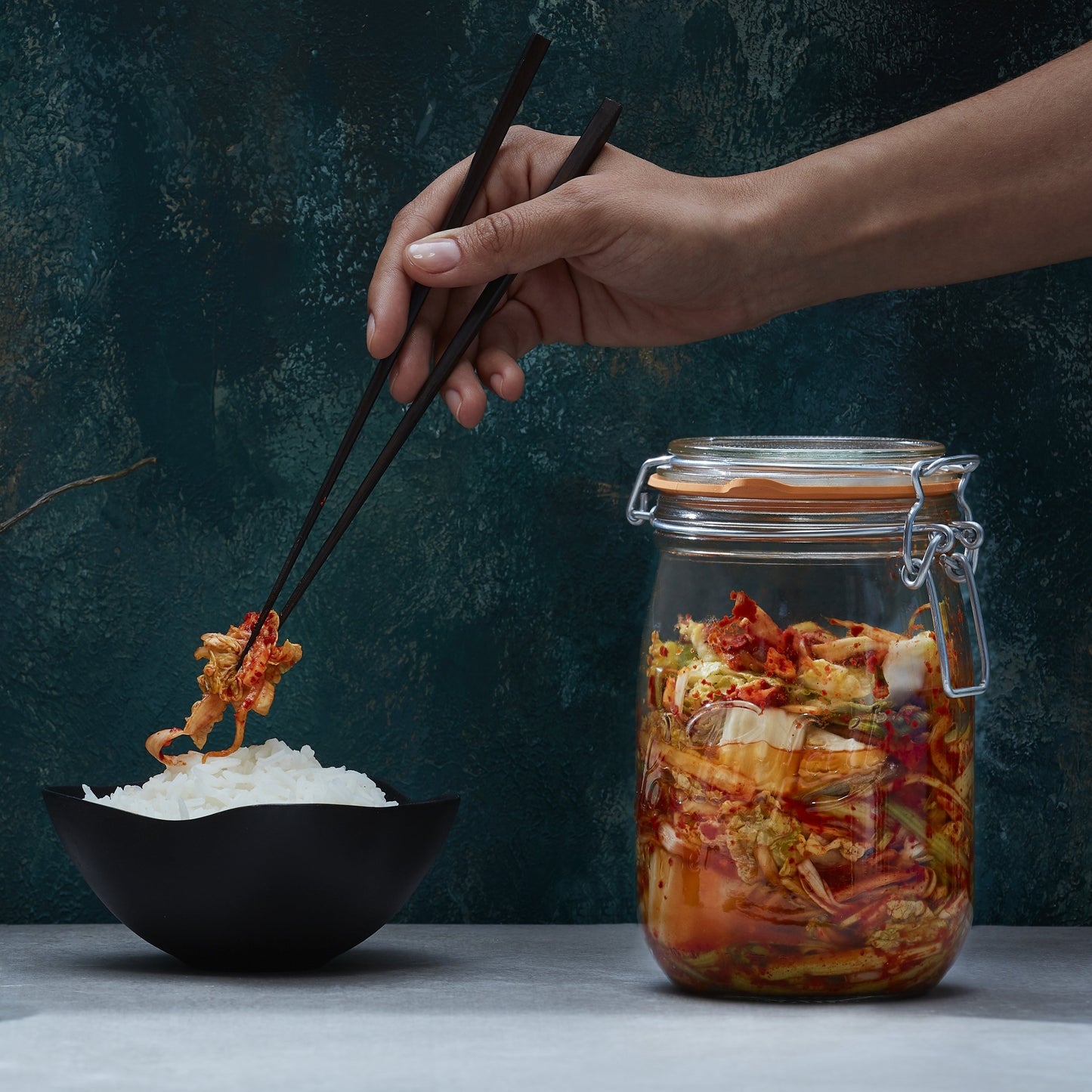 Le Parfait Super Jars, French Glass Canning Jars with Stainless Wire-Bail Clamp Lid