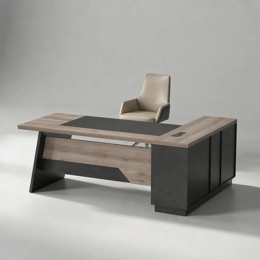 Linton · Modern L-Shaped Executive Desk