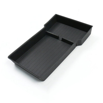 Lower Center Console Storage Box for Tesla Model 3 Highland & Model Y Juniper