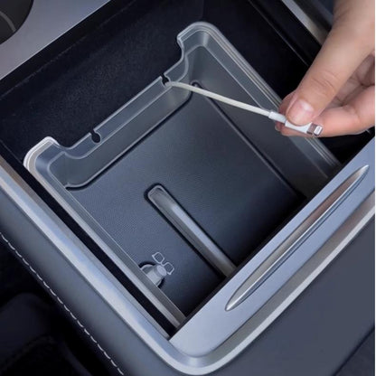 Center Console Storage Kits for Model Y Juniper / Model 3 Highland (2PCS) | TESERY