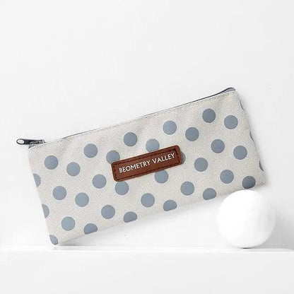 Modern Student Pencil Case Minimalist Simple Pen Bags Durable Zipper Pencil Cases For Office