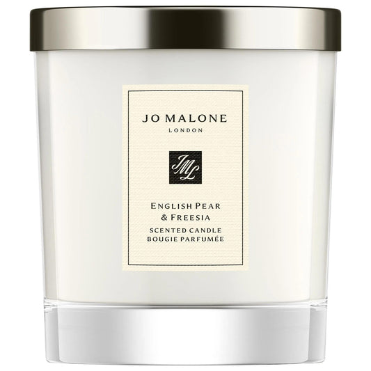 Jo Malone London English Pear & Freesia Scented Candle - Luxury Home Fragrance, Long-Lasting Candle