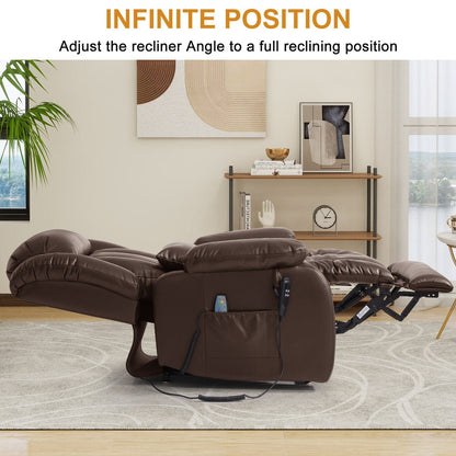 Power Lift Chair Recliner | Lay Flat | by Latitude Run