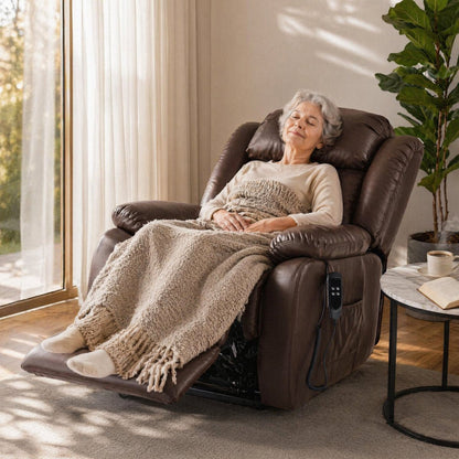 Power Lift Chair Recliner | Lay Flat | by Latitude Run