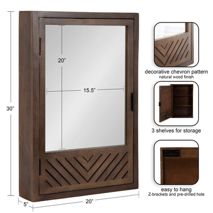 Mezzeta Bathroom Cabinet with Mirror
