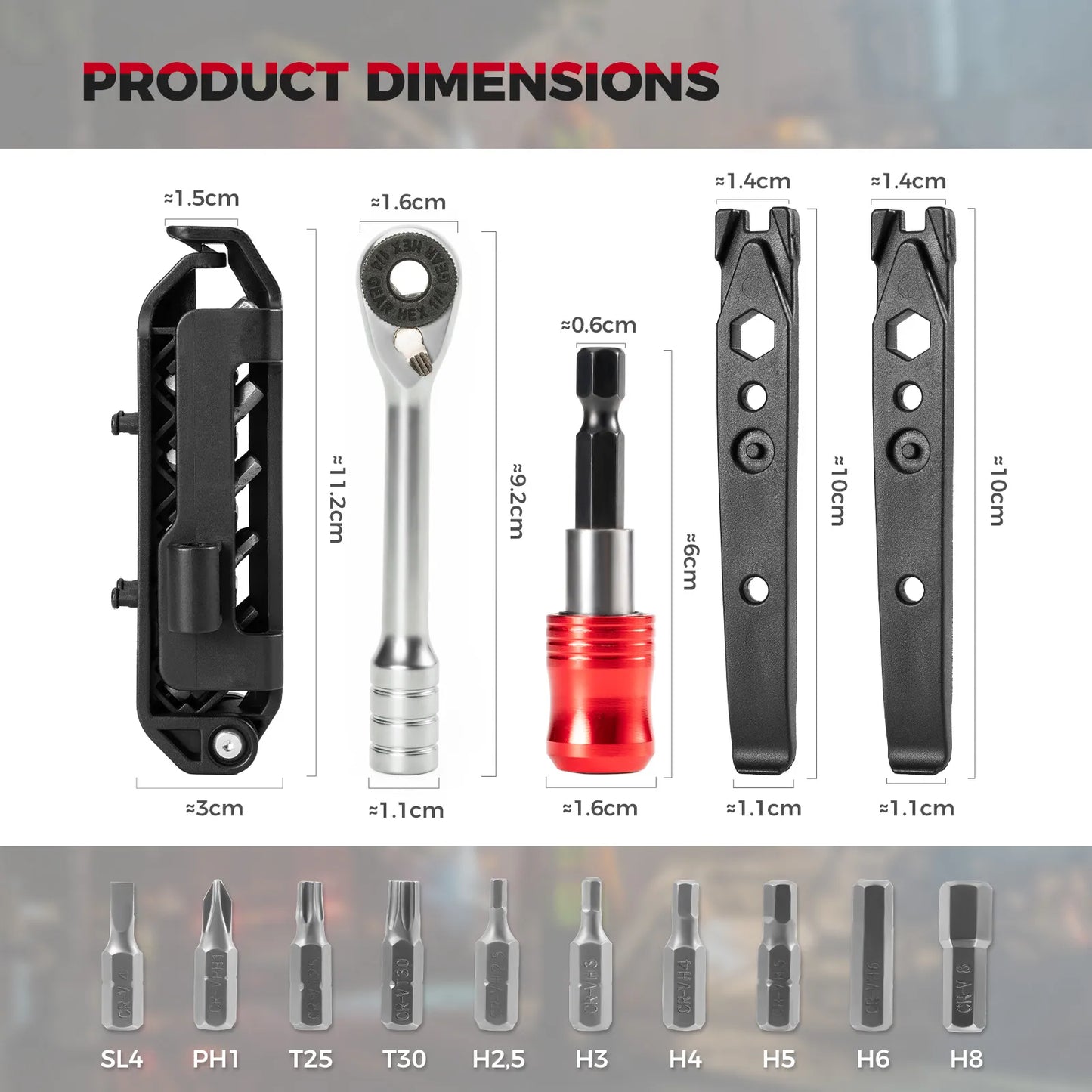 Foldable Ratchet Multi-Tool