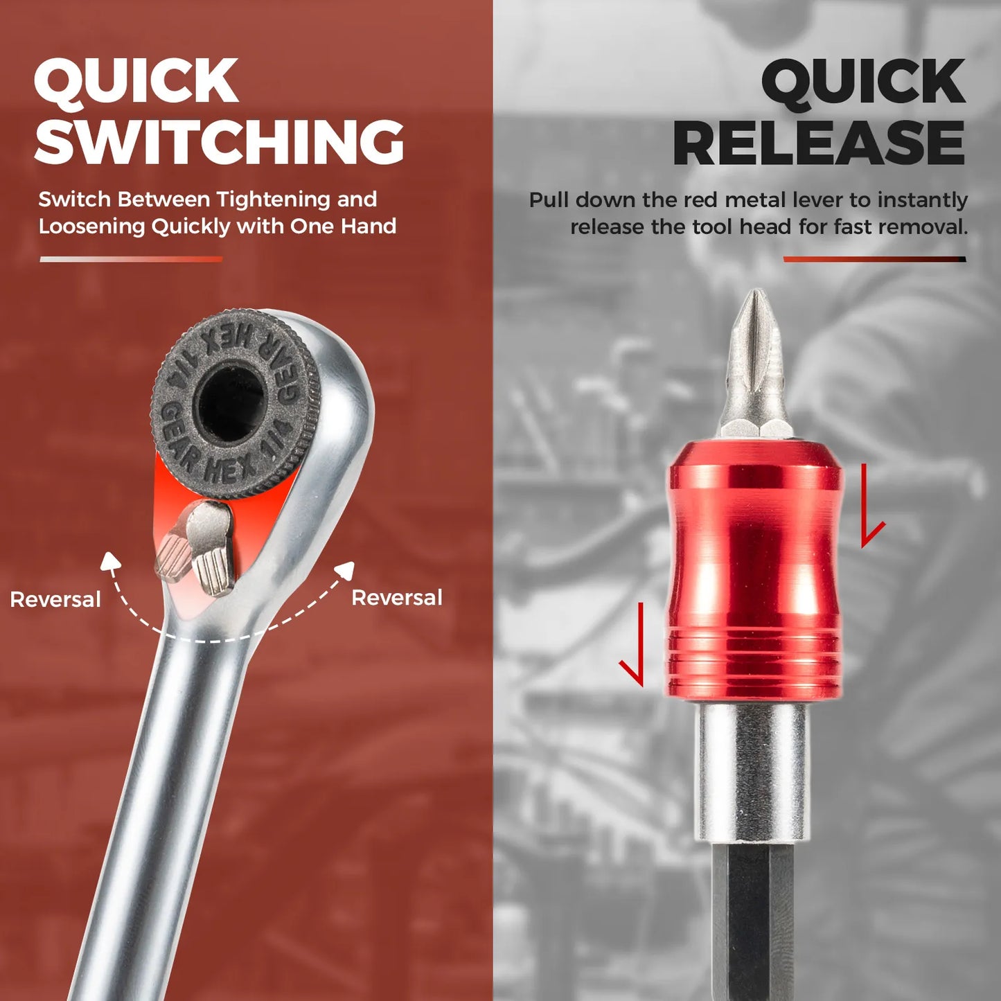 Foldable Ratchet Multi-Tool