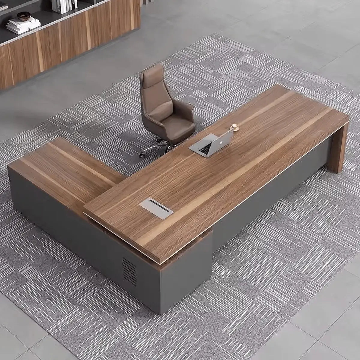 Belford · Modern Executive L-Shaped Desk