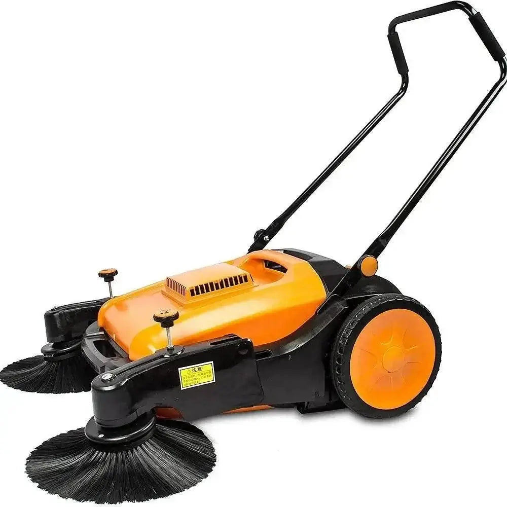 RT980S 38" Walk Behind Sweeper, Triple Brooms, 38000 Sqft/h Efficiency