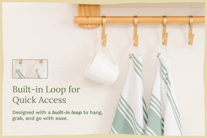 Striped Kitchen Towels