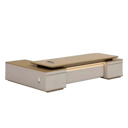 Halsey · Modern L-Shaped Executive Desk
