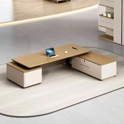 Halsey · Modern L-Shaped Executive Desk