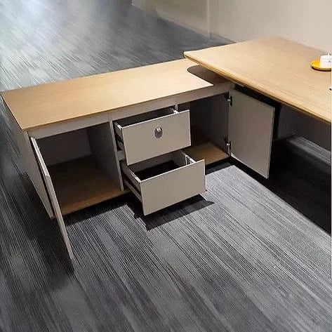 Halsey · Modern L-Shaped Executive Desk