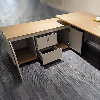 Halsey · Modern L-Shaped Executive Desk