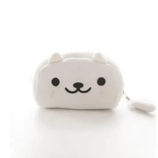 Simple Cartoon Pencil Pouch Design Soft Large Capacity Student Pencil Box Cute Pen Organizer