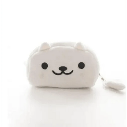 Simple Cartoon Pencil Pouch Design Soft Large Capacity Student Pencil Box Cute Pen Organizer
