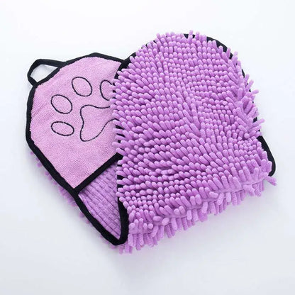 Super Absorbent Microfiber Bath Towel for Dogs Cats