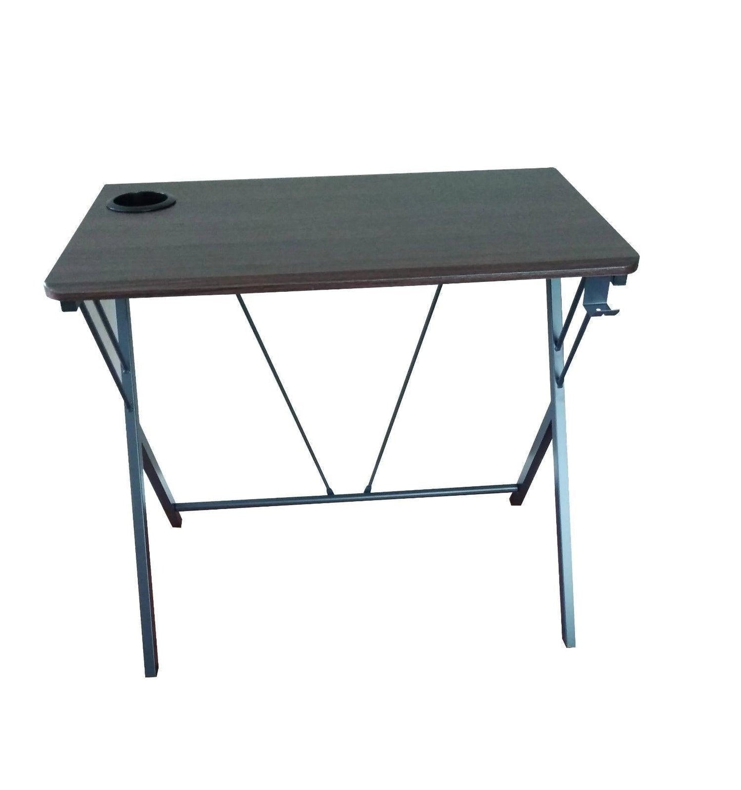 SW32L 32" Small Computer Desk for small spaces w/headphone backpack hook
