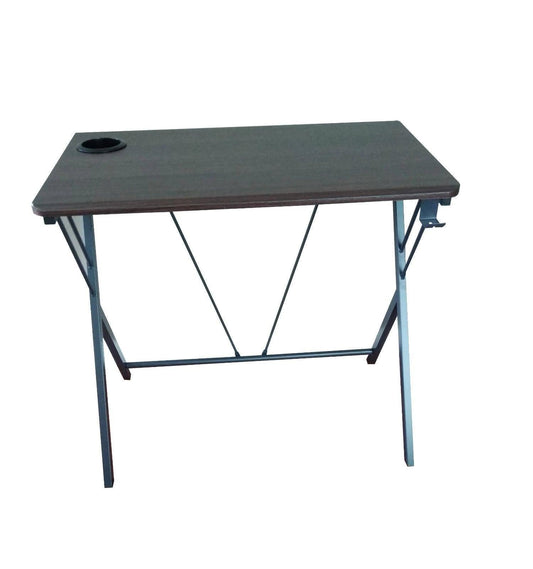 SW32L 32" Small Computer Desk for small spaces w/headphone backpack hook