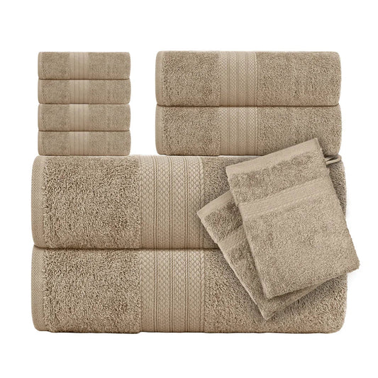 Towel Set - Absorbent Cotton Bath