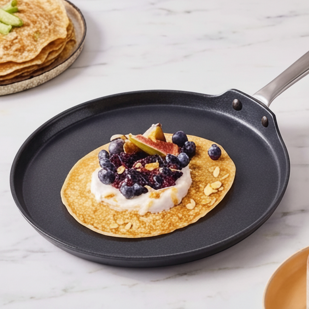 Ceramic Nonstick Crepe Pan, 10"