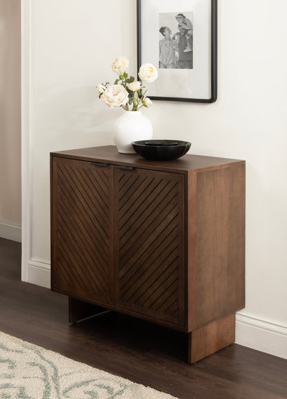 Mezzeta Wood Floor Storage Cabinet