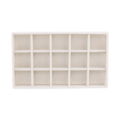 Velvet Jewelry Box Display Tray Drawer Storage Jewelry Holder For Ring Earrings Necklace Bracelet Soft Velvet Organizer Case Velvet Display Holder for Earrings Ring Bracelet Necklace