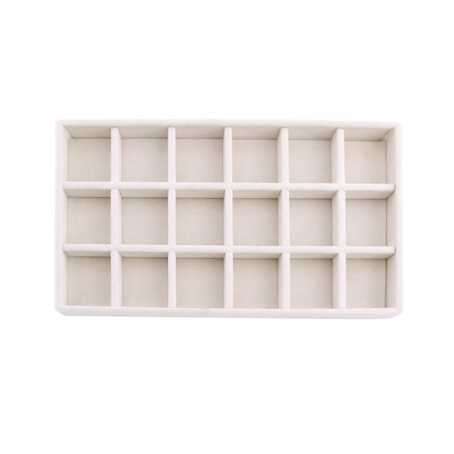 Velvet Jewelry Box Display Tray Drawer Storage Jewelry Holder For Ring Earrings Necklace Bracelet Soft Velvet Organizer Case Velvet Display Holder for Earrings Ring Bracelet Necklace