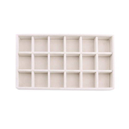 Velvet Jewelry Box Display Tray Drawer Storage Jewelry Holder For Ring Earrings Necklace Bracelet Soft Velvet Organizer Case Velvet Display Holder for Earrings Ring Bracelet Necklace