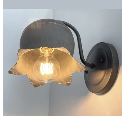 Lotus Farmhouse Wall Sconce Light