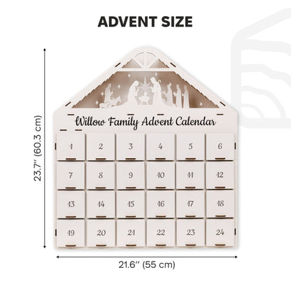 Christmas Advent Calendar - White (B2B)